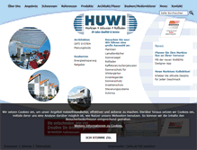 Tablet Screenshot of huwi-sonnenschutz.at